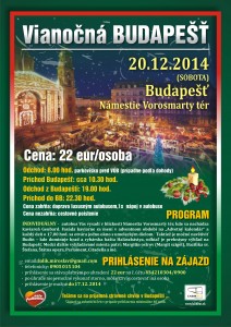 Vianočná Budapešť Naše Podkonice